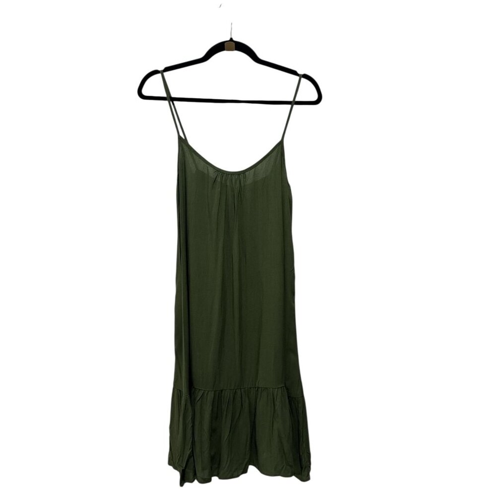 LOVE ADY Womens Olive Dress LARGE